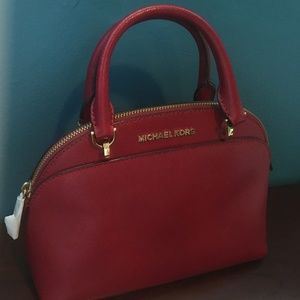 BRAND NEW Red Michael Kors Bag
